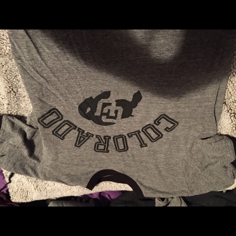 Grey Colorado University t-shirt